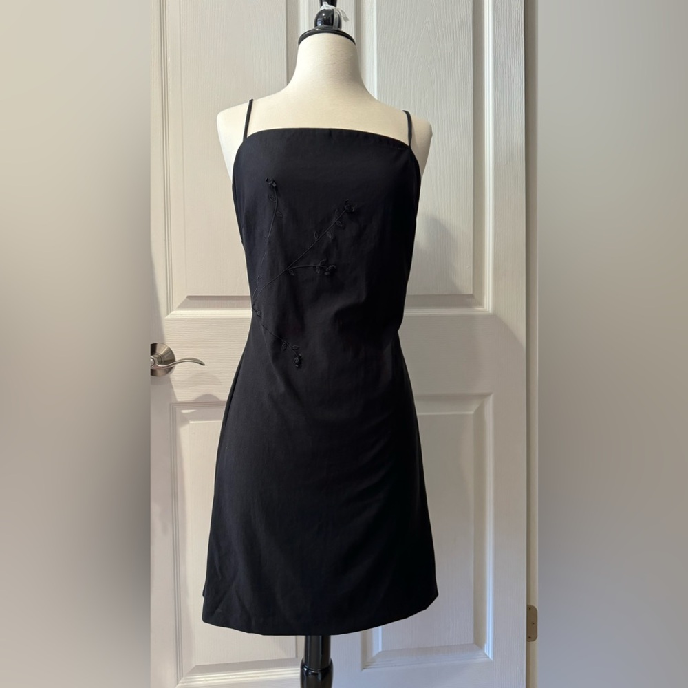 Party dress with flowers